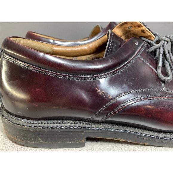 Johnston Murphy Passport Burgundy Leather Cap Toe‎ Lace Up Oxfords Men\'s 10 M main image 10